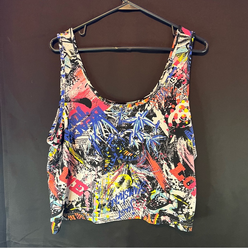 Full Circle Trends crop top. Size 3X EUC